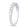 Thumbnail Image 2 of 3/4 CT. T.W. Marquise Diamond Eleven Stone Anniversary Band in 14K White Gold