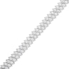 Thumbnail Image 1 of 2 CT. T.W. Certified Lab-Grown Diamond Miracle Double Row Bracelet in Sterling Silver (I/I1) - 7.25"