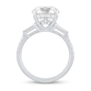 Thumbnail Image 3 of 4-3/8 CT. T.W. Certified Lab-Grown Diamond Collar Engagement Ring in 14K White Gold (F/VS2)