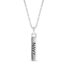 Thumbnail Image 4 of 1/20 CT. T.W. Diamond Anchor & Navy Bar Pendant in Sterling Silver - 18”
