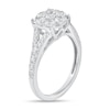 Thumbnail Image 2 of 1 CT. T.W. Multi-Diamond Split Shank Engagement Ring in 10K White Gold