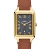 Thumbnail Image 5 of Ladies’ Fossil Raquel Gold-Tone IP Watch with Rectangular Grey Dial (Model: ES5303)
