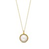 Thumbnail Image 1 of 14.0mm Cultured Mabe Pearl Bezel-Set Solitaire Pendant in 10K Gold