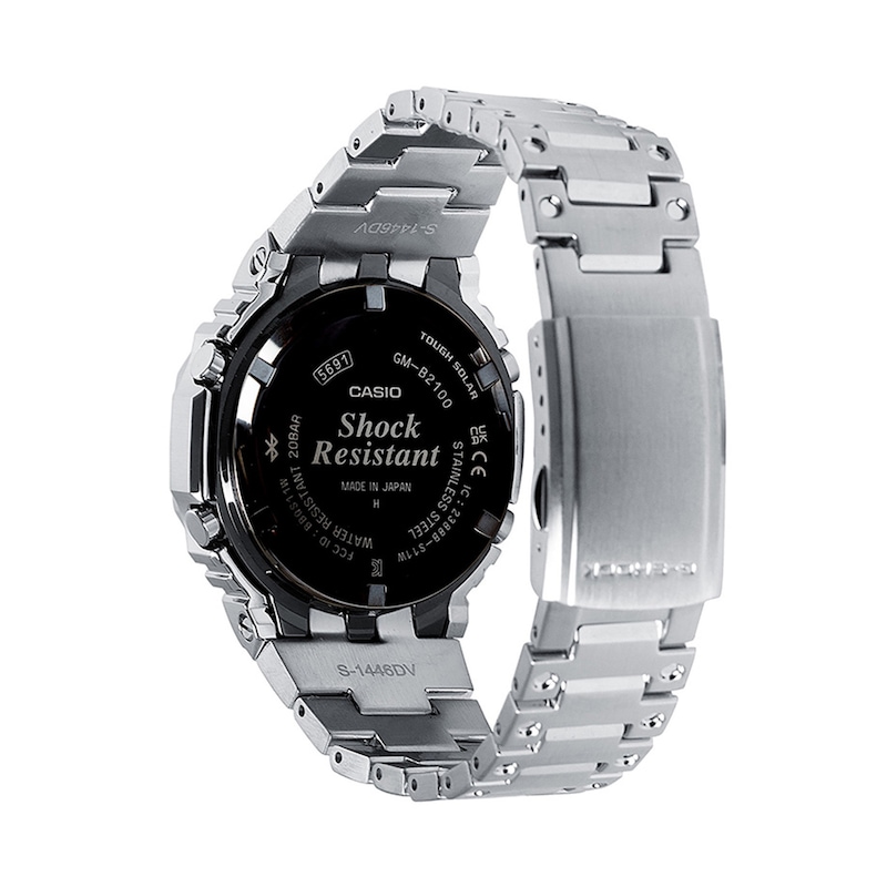 Main Image 2 of Men’s Casio G-Shock MOVE All-Metal Analog Digital Solar-Powered Watch with Blue Dial (Model: GMB2100AD-2A)