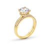 Thumbnail Image 2 of 2-1/4 CT. T.W. Certified Lab-Created Diamond Bridal Set in 14K Gold (F/VS2)