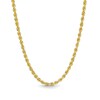 Thumbnail Image 1 of 3.0mm Silk Rope™ Chain Necklace in Solid 14K Gold - 20”