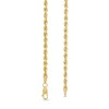 Thumbnail Image 3 of 3.0mm Silk Rope™ Chain Necklace in Solid 14K Gold - 20”