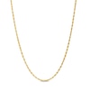 Thumbnail Image 1 of 1.8mm Glitter Rope Chain Necklace in Solid 14K Gold - 22"