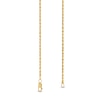 Thumbnail Image 3 of 1.8mm Glitter Rope Chain Necklace in Solid 14K Gold - 22"
