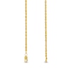 Thumbnail Image 3 of 2.4mm Diamond-Cut Glitter Rope Chain Necklace in Solid 14K Gold - 18"