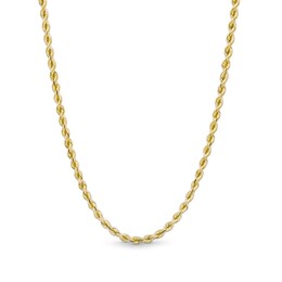 2.5mm Silk Rope™ Chain Necklace in Solid 14K Gold - 18”
