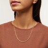 Thumbnail Image 2 of 3.0mm Glitter Rope Chain Necklace in Solid 14K Gold - 20"