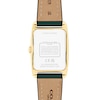 Thumbnail Image 3 of Ladies’ Coach Reese Gold-Tone IP Green Leather Strap Watch with Rectangular Green Dial (Model: 14504354)