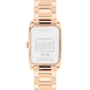Thumbnail Image 3 of Ladies' Coach Reese Crystal Accent Rose-Tone IP Watch with Rectangular White Dial (Model: 14504317)