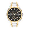 Thumbnail Image 1 of Men's Coach Jackson Two-Tone IP Chronograph Watch with Black Dial (Model: 14602682)