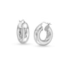 Thumbnail Image 1 of 26.0mm Tube Hoop Earrings in Hollow Sterling Silver