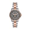 Thumbnail Image 1 of Ladies’ Fossil Blue Dive Crystal Accent Two-Tone IP Watch with Grey Dial (Model: ES5348)
