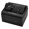 Thumbnail Image 4 of Men’s Armani Exchange Outerbanks Black IP Watch with Black Dial and Cord Bracelet (Model: AX7159SET)