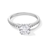Thumbnail Image 1 of 1-1/3 CT. T.W. Certified Lab-Grown Diamond Engagement Ring in 14K White Gold (F/SI2)
