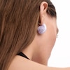 Thumbnail Image 2 of PDPAOLA™ at Zales Blue Agate Shell Earrings in Sterling Silver with 18K Gold Plate