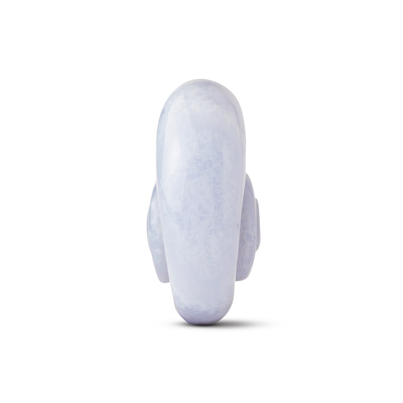 Main Image 6 of PDPAOLA™ at Zales Blue Agate Shell Earrings in Sterling Silver with 18K Gold Plate