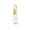 Thumbnail Image 1 of PDPAOLA™ at Zales ICONS White Quartz Small Teardrop Hoop Earring and Necklace Charm in Sterling Silver with Gold Plate