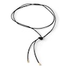 Thumbnail Image 1 of PDPAOLA™ at Zales Faux Leather Adjustable Strand Necklace in Sterling Silver with 18K Gold Plate - 37.5"