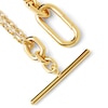 Thumbnail Image 5 of PDPAOLA™ at Zales Single and Double Chain Toggle Bracelet in Brass with 18K Gold Plate - 8"