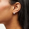Thumbnail Image 2 of Zales x Nungu 1-1/2 CT. T.W. Marquise Diamond Flower Stud Earrings in 14K Gold