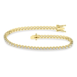 2 CT. T.W. Lab-Grown Diamond Tennis Bracelet in 14K Gold (F/SI2) - 7.25”