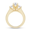 Thumbnail Image 3 of 2 CT. T.W. Princess-Cut Diamond Past Present Future® Channel Shank Engagement Ring in 14K Gold