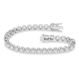 7 CT. T.W. Lab-Grown Diamond Tennis Bracelet in 14K White Gold (F/SI2) - 7.25”