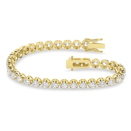 7 CT. T.W. Lab-Grown Diamond Tennis Bracelet in 14K Gold (F/SI2) - 7.25”