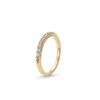 Thumbnail Image 3 of 1/3 CT. T.W. Diamond Nine Stone Vintage-Style Anniversary Band in 14K Gold