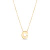 Thumbnail Image 1 of Single Initial “C” Pendant in Solid 10K Gold