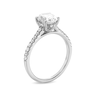Thumbnail Image 3 of 1-3/4 CT. T.W. Oval Certified Lab-Grown Diamond Engagement Ring in 14K White Gold (F/VS2)