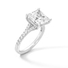 Thumbnail Image 2 of 4-1/2 CT. T.W. Princess-Cut Certified Lab-Grown Diamond Split Shank Engagement Ring in 14K White Gold (F/SI2)