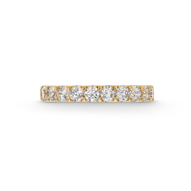 Main Image 3 of 7/8 CT. T.W. Diamond Ten Stone Anniversary Band in 10K Gold