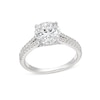 Thumbnail Image 1 of 2-1/3 CT. T.W. Certified Lab-Grown Diamond Split Shank Engagement Ring in 14K White Gold (I/SI2)
