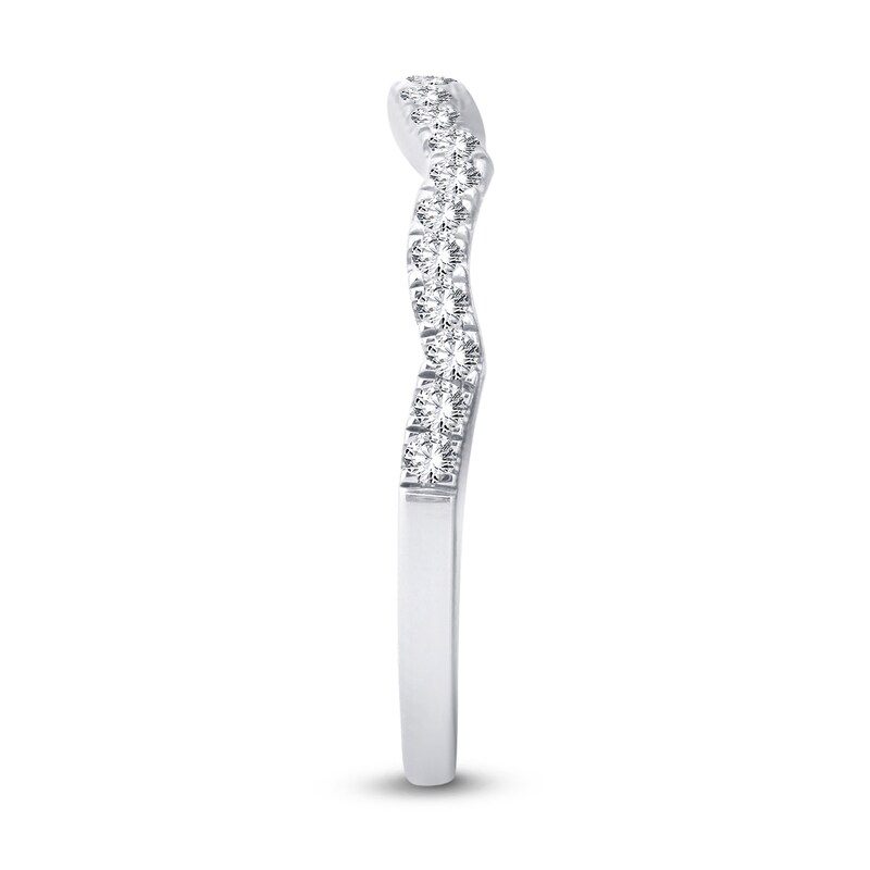 Main Image 8 of 1-1/8 CT. T.W. Oval Multi-Diamond Frame Twist Shank Bridal Set in 14K White Gold