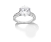 Thumbnail Image 1 of 6 CT. T.W. Certified Lab-Grown Diamond Engagement Ring in 14K White Gold (F/VS2)