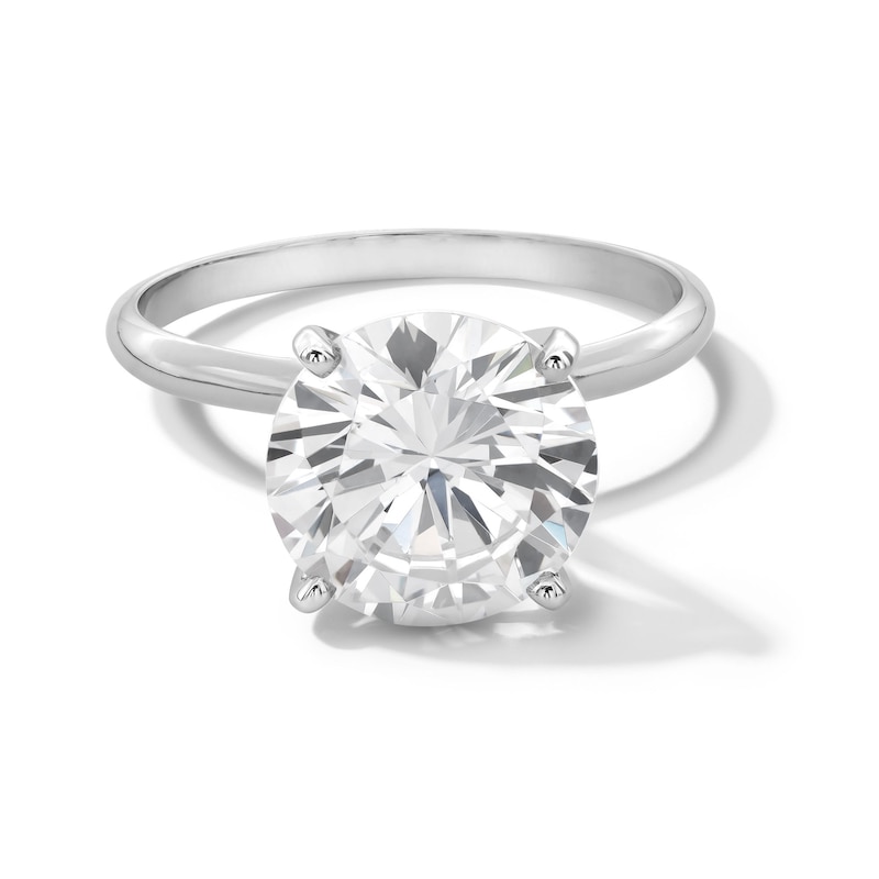 Main Image 1 of 4 CT. Certified Lab-Grown Diamond Solitaire Engagement Ring in 14K White Gold (F/VS2)