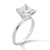 Thumbnail Image 3 of 3 CT. Princess-Cut Certified Lab-Grown Diamond Solitaire Engagement Ring in 14K White Gold (F/VS2)