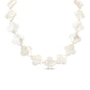 Thumbnail Image 1 of 22.0mm Mother-of-Pearl Clover Necklace in Sterling Silver - 16.5"