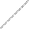 Thumbnail Image 1 of 5 CT. T.W. Lab-Grown Diamond Bubbles Tennis Bracelet in 10K White Gold (I/SI2)