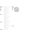 Thumbnail Image 2 of 2 CT. T.W. Certified Lab-Grown Diamond Solitaire Stud Earrings in 10K White Gold (I/SI2)