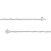 Thumbnail Image 2 of 4 CT. T.W. Certified Lab-Grown Diamond Tennis-Style Necklace in 10K White Gold (I/SI2)