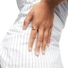 Thumbnail Image 3 of PDPAOLA™ at Zales Graduated Open Shank Ring in Sterling Silver with 18K Gold Plate