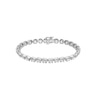 Thumbnail Image 3 of 10 CT. T.W. Certified Lab-Grown Diamond Bubbles Tennis Bracelet in 10K White Gold (I/SI2)