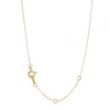 Thumbnail Image 3 of 1/3 CT. T.W. Certified Lab-Grown Diamond Five Stone Vertical Bar Pendant in 14K Gold (F/SI2)